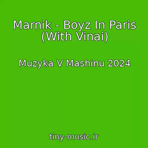 کاور آهنگ Marnik - Boyz In Paris (With Vinai) از Muzyka V Mashinu 2024