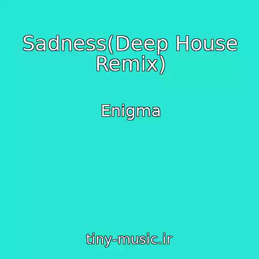 کاور آهنگ Sadness(Deep House Remix) از Enigma
