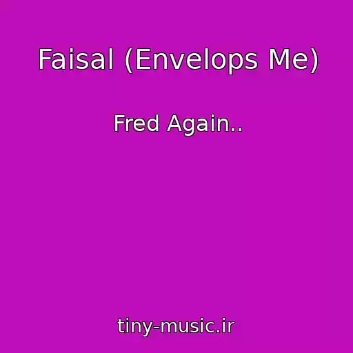 کاور آهنگ Faisal (Envelops Me) از Fred Again..