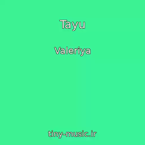 کاور آهنگ Tayu از Valeriya