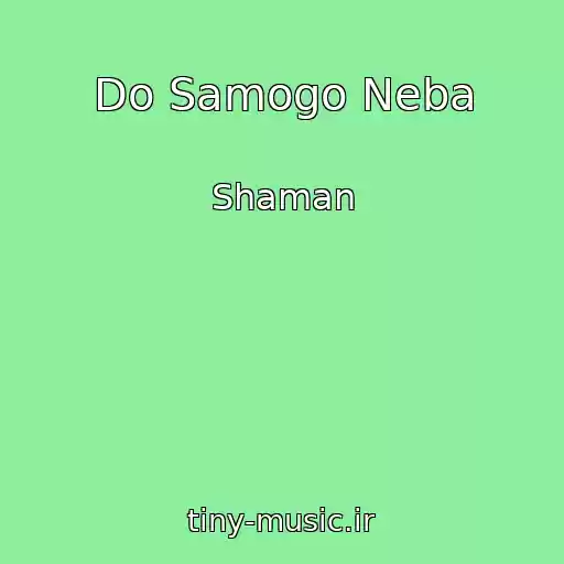 کاور آهنگ Do Samogo Neba از Shaman