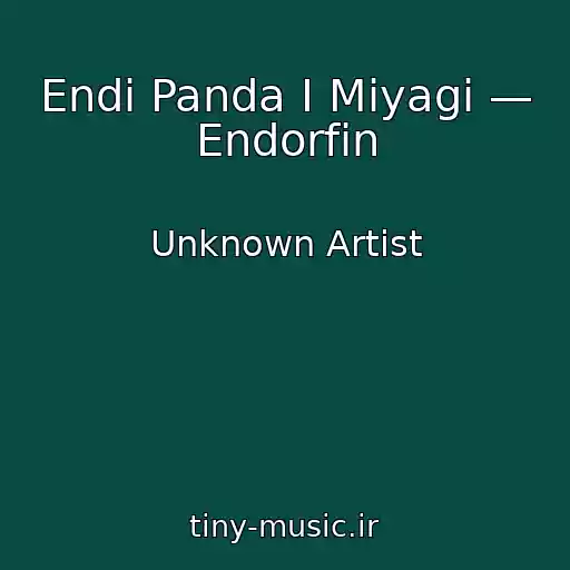 کاور آهنگ Endi Panda I Miyagi — Endorfin از Unknown Artist