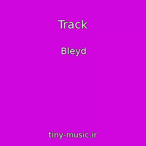 کاور آهنگ Track از Bleyd
