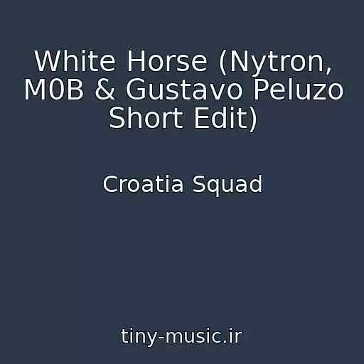 کاور آهنگ White Horse (Nytron, M0B & Gustavo Peluzo Short Edit) از Croatia Squad