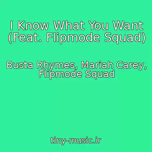 کاور آهنگ I Know What You Want (Feat. Flipmode Squad) از Busta Rhymes, Mariah Carey, Flipmode Squad