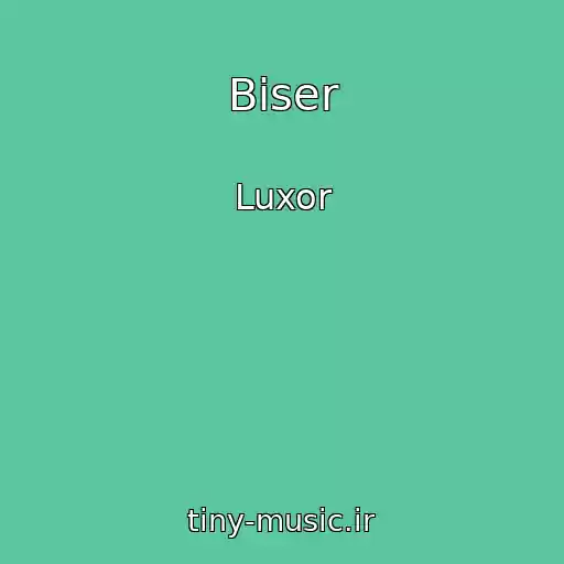 کاور آهنگ Biser از Luxor