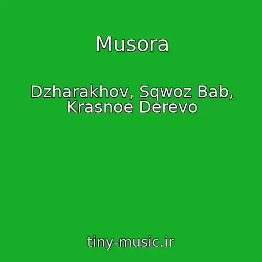 کاور آهنگ Musora از Dzharakhov, Sqwoz Bab, Krasnoe Derevo