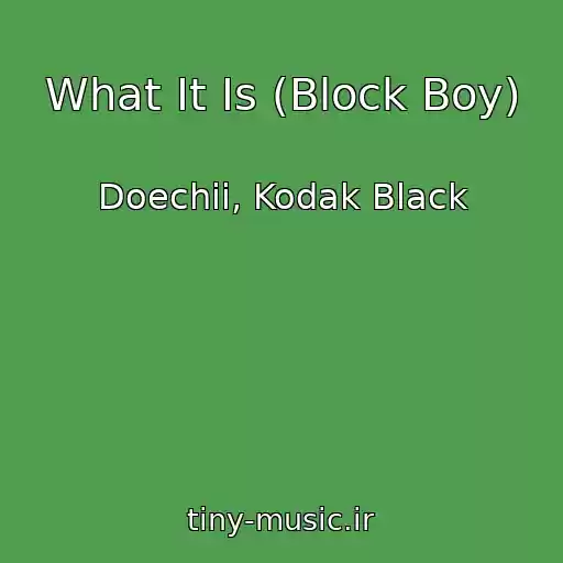 کاور آهنگ What It Is (Block Boy) از Doechii, Kodak Black