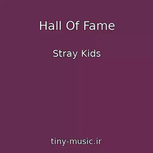 کاور آهنگ Hall Of Fame از Stray Kids