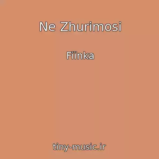 کاور آهنگ Ne Zhurіmosi از Fiїnka