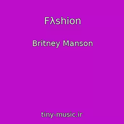 کاور آهنگ Fλshion از Britney Manson