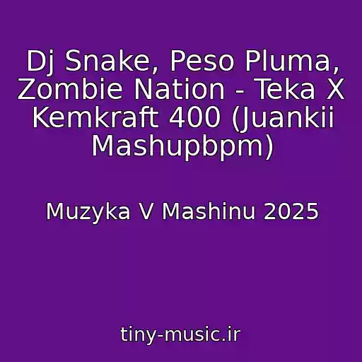 کاور آهنگ Dj Snake, Peso Pluma, Zombie Nation - Teka X Kemkraft 400 (Juankii Mashupbpm) از Muzyka V Mashinu 2025