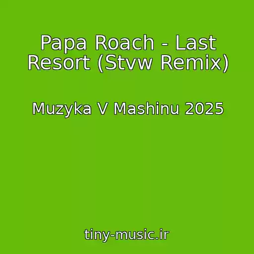 کاور آهنگ Papa Roach - Last Resort (Stvw Remix) از Muzyka V Mashinu 2025