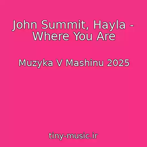 کاور آهنگ John Summit, Hayla - Where You Are از Muzyka V Mashinu 2025