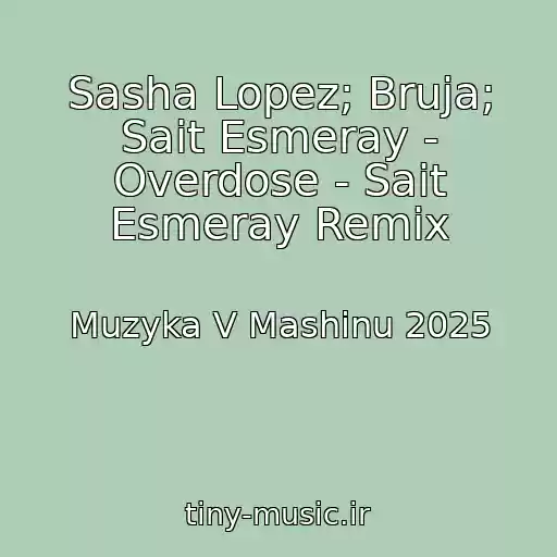 کاور آهنگ Sasha Lopez; Bruja; Sait Esmeray - Overdose - Sait Esmeray Remix از Muzyka V Mashinu 2025
