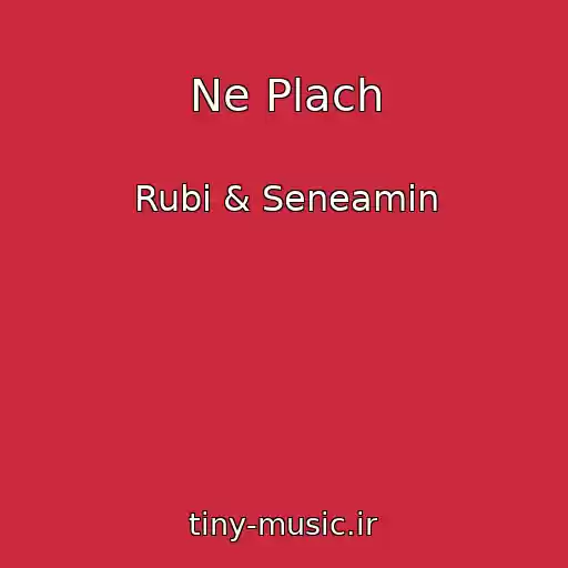 کاور آهنگ Ne Plach از Rubi & Seneamin