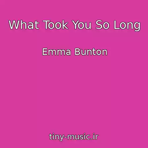 کاور آهنگ What Took You So Long از Emma Bunton