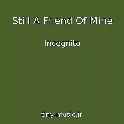 کاور آهنگ Still A Friend Of Mine از Incognito
