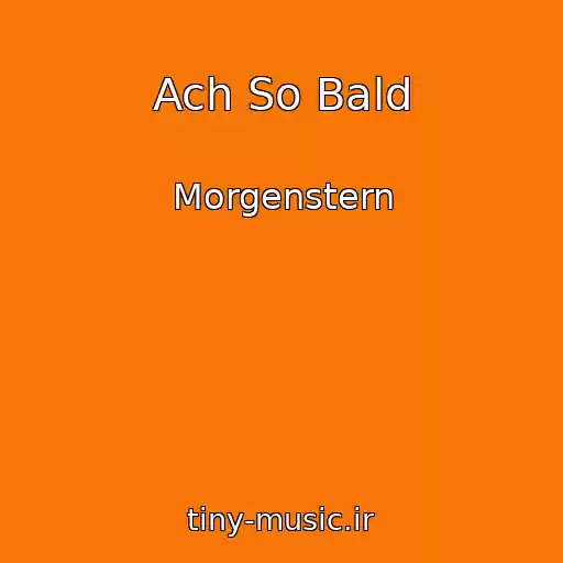 کاور آهنگ Ach So Bald از Morgenstern