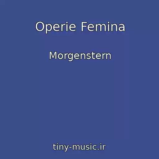 کاور آهنگ Operie Femina از Morgenstern