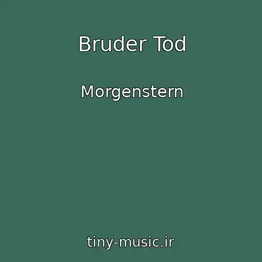 کاور آهنگ Bruder Tod از Morgenstern