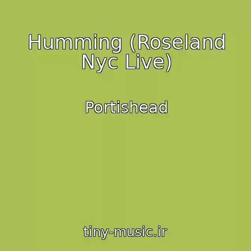 کاور آهنگ Humming (Roseland Nyc Live) از Portishead