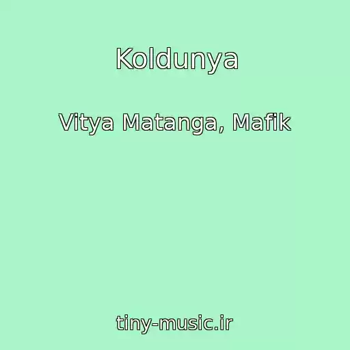 کاور آهنگ Koldunya از Vitya Matanga, Mafik
