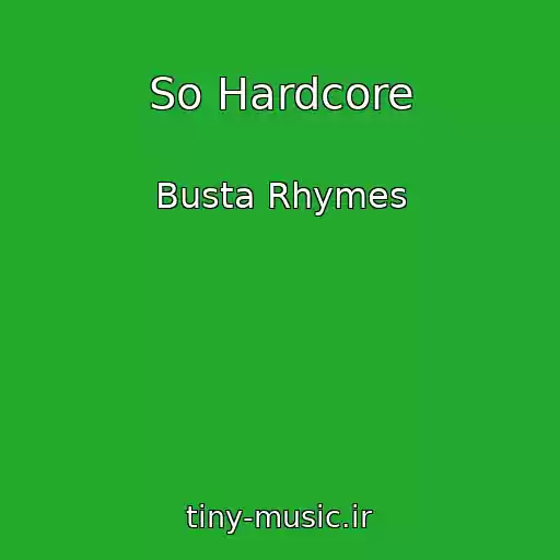 کاور آهنگ So Hardcore از Busta Rhymes