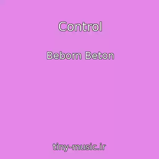 کاور آهنگ Control از Beborn Beton