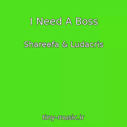 کاور آهنگ I Need A Boss از Shareefa & Ludacris