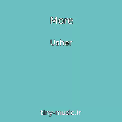 کاور آهنگ More از Usher