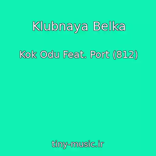 کاور آهنگ Klubnaya Belka از Kok Odu Feat. Port (812)