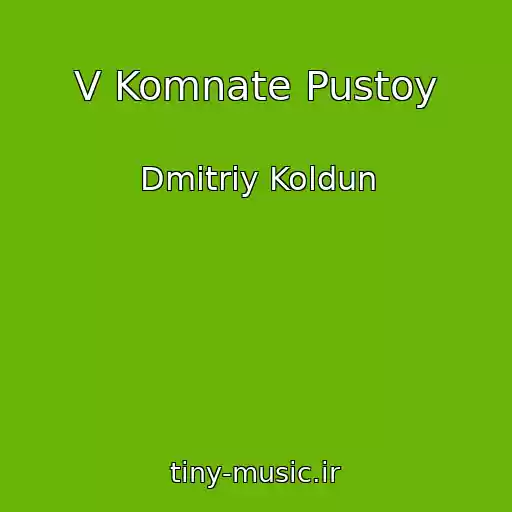 کاور آهنگ V Komnate Pustoy از Dmitriy Koldun