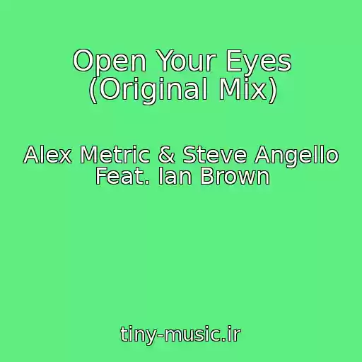 کاور آهنگ Open Your Eyes (Original Mix) از Alex Metric & Steve Angello Feat. Ian Brown