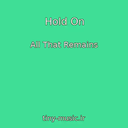 کاور آهنگ Hold On از All That Remains