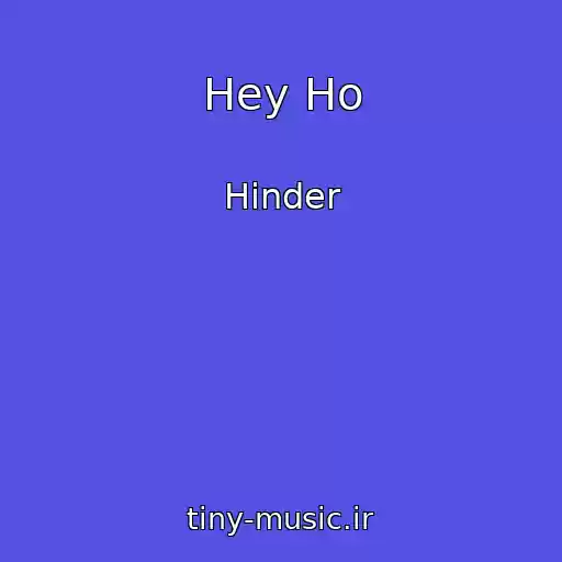 کاور آهنگ Hey Ho از Hinder