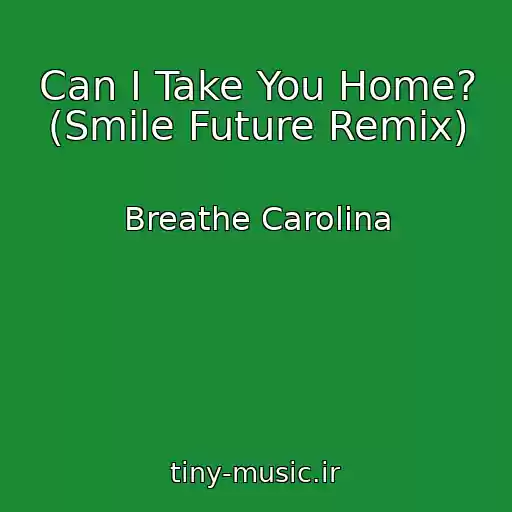 کاور آهنگ Can I Take You Home? (Smile Future Remix) از Breathe Carolina