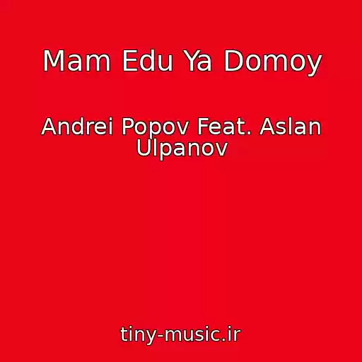 کاور آهنگ Mam Edu Ya Domoy از Andrei Popov Feat. Aslan Ulpanov