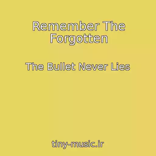 کاور آهنگ Remember The Forgotten از The Bullet Never Lies