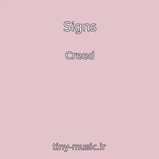 کاور آهنگ Signs از Creed