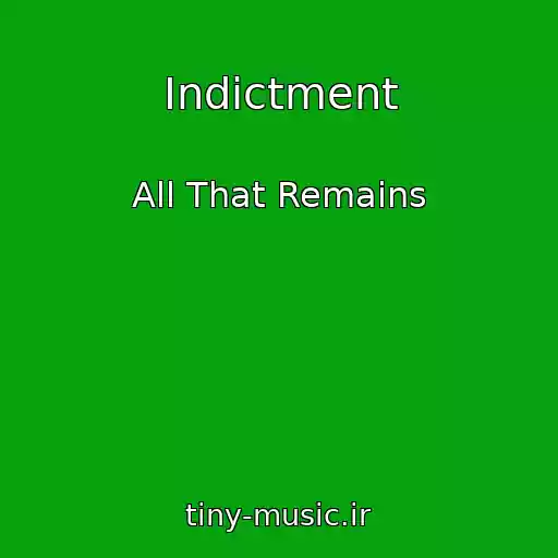 کاور آهنگ Indictment از All That Remains