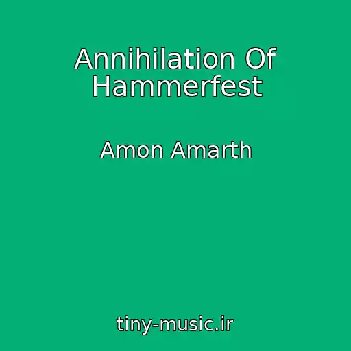 کاور آهنگ Annihilation Of Hammerfest از Amon Amarth