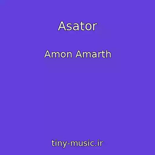 کاور آهنگ Asator از Amon Amarth