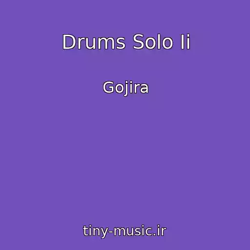 کاور آهنگ Drums Solo Ii از Gojira