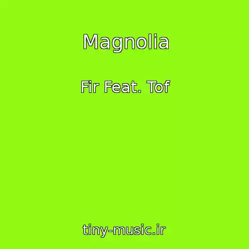 کاور آهنگ Magnolia از Fir Feat. Tof