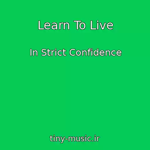 کاور آهنگ Learn To Live از In Strict Confidence