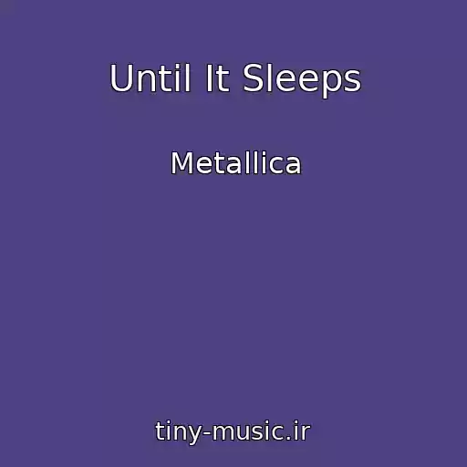 کاور آهنگ Until It Sleeps از Metallica