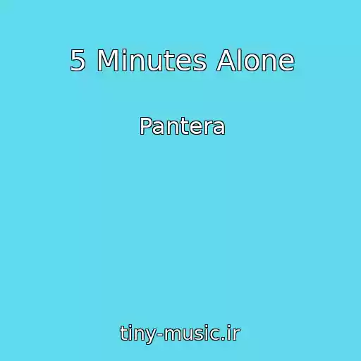 کاور آهنگ 5 Minutes Alone از Pantera