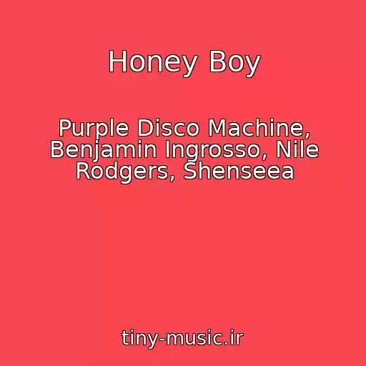 کاور آهنگ Honey Boy از Purple Disco Machine, Benjamin Ingrosso, Nile Rodgers, Shenseea