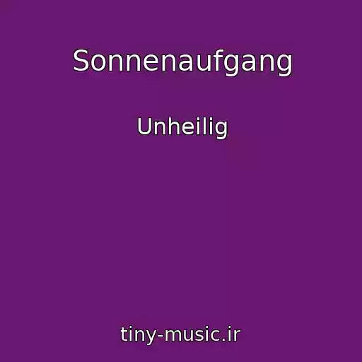 کاور آهنگ Sonnenaufgang از Unheilig